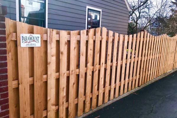 Iron And Wood Fence