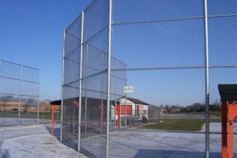 baseball field fence