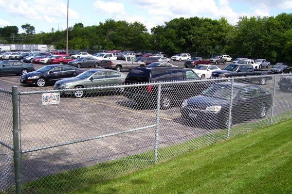 During the summer, my school installed metal gates over the