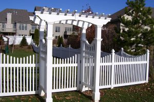 Ornamental metal fencing