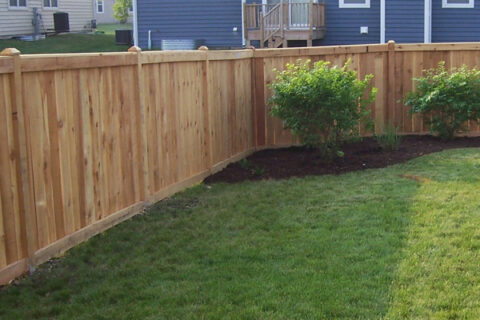 Wood Traditional Fence by Paramount Fence